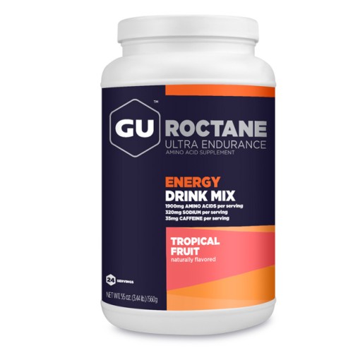 GU Roctane DrinkMix Canister 24Serv Tropical Fruit